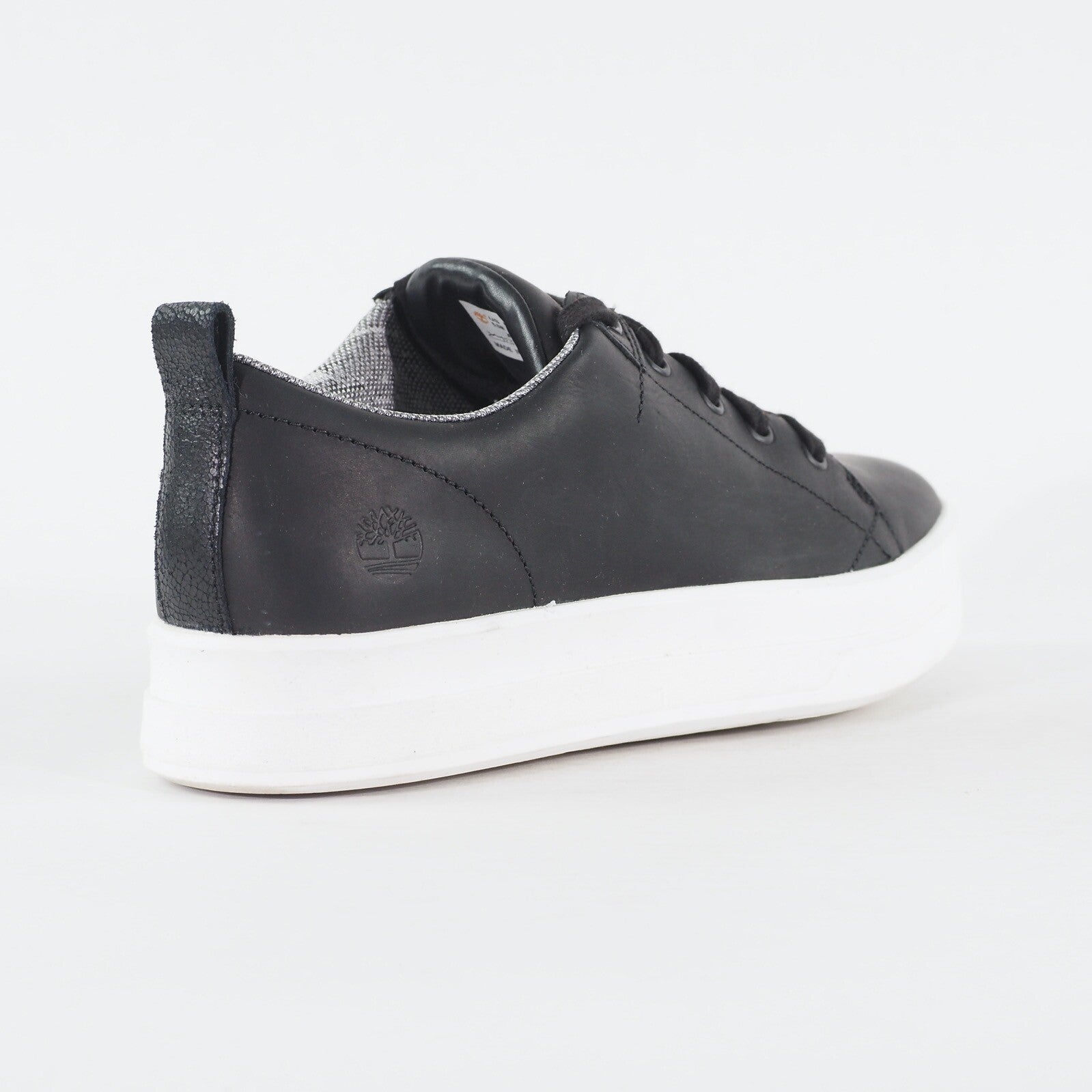 Womens Timberland Mayliss Ox A1IVU Black Leather Lace Up Low Top Casual Shoes