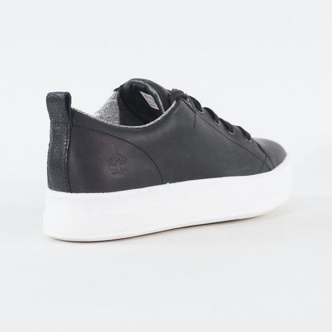 Womens Timberland Mayliss Ox A1IVU Black Leather Lace Up Low Top Casual Shoes