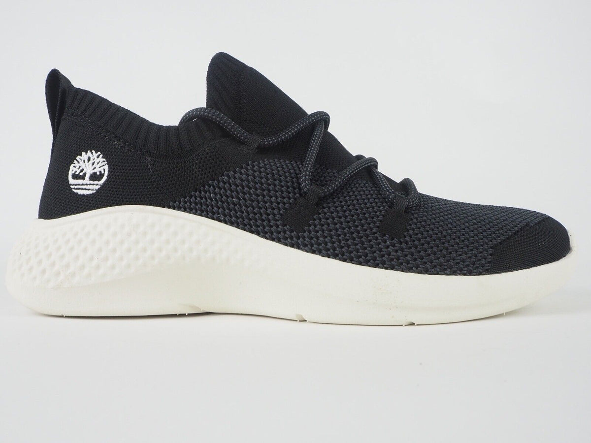 Mens Timberland Flyroam Go Oxford A1XNY Black Textile Lace Up Trainers