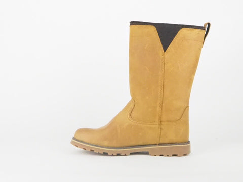 Timberland Cedar Grove A1BP7 Wheat Leather Pull On Boots