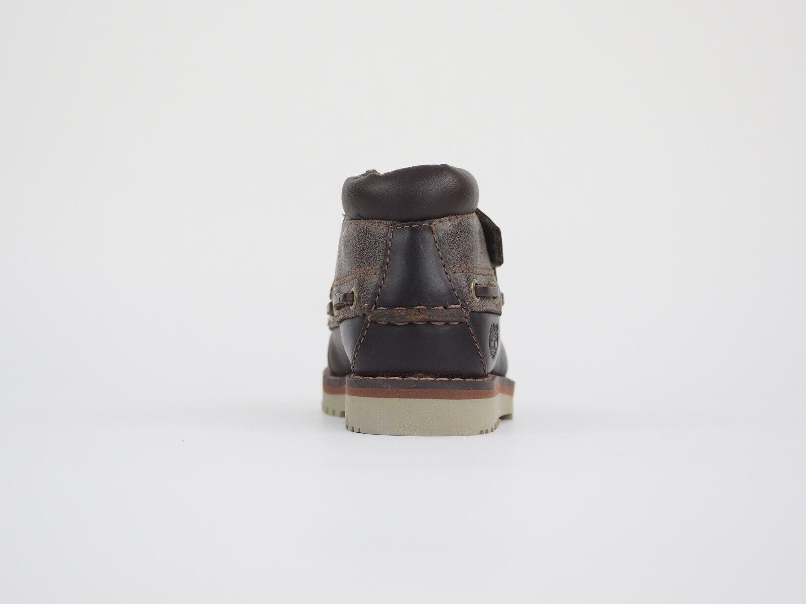 Toddlers Timberland Milville 39887 Dark Brown Leather 2 Strap Chukka Boots