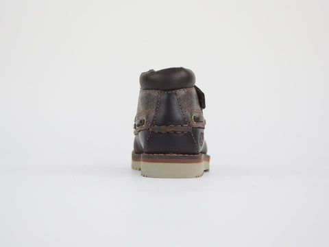 Toddlers Timberland Milville 39887 Dark Brown Leather 2 Strap Chukka Boots