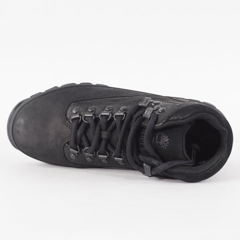 Womens Timberland Euro Hiker A17YH Black Leather Lace Up Walking Boots