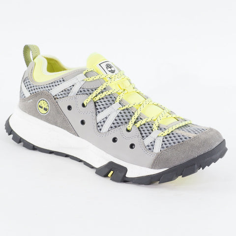 Mens Timberland Garrison Trail Low A2BAH Grey Mesh Lace Up Casual Walking Shoes