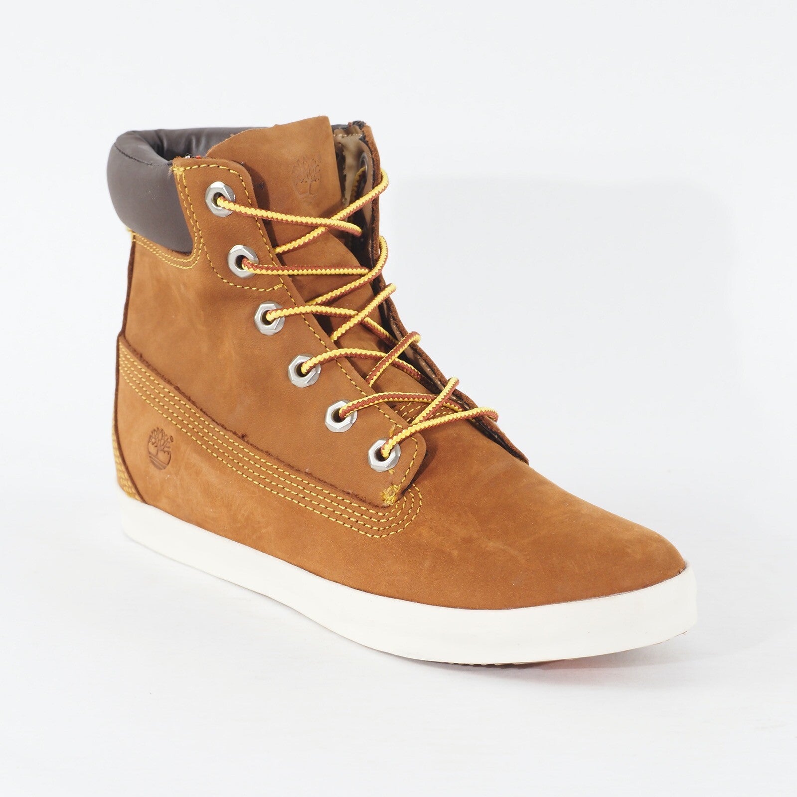 Womens Timberland EK Glastonbury Chukka 8642A Brown Leather Lace Up Casual Boots