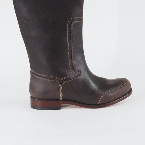 Womens Timberland Lucille Knee 20644 Brown Leather Casual Pull On Tall Boots