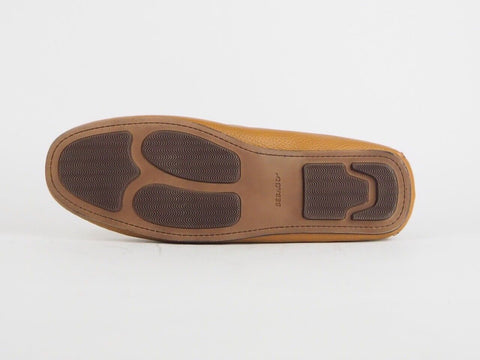 Mens Sebago Tirso Penny B161312 E Cur Tan Leather Slip On Boat Casual Shoes