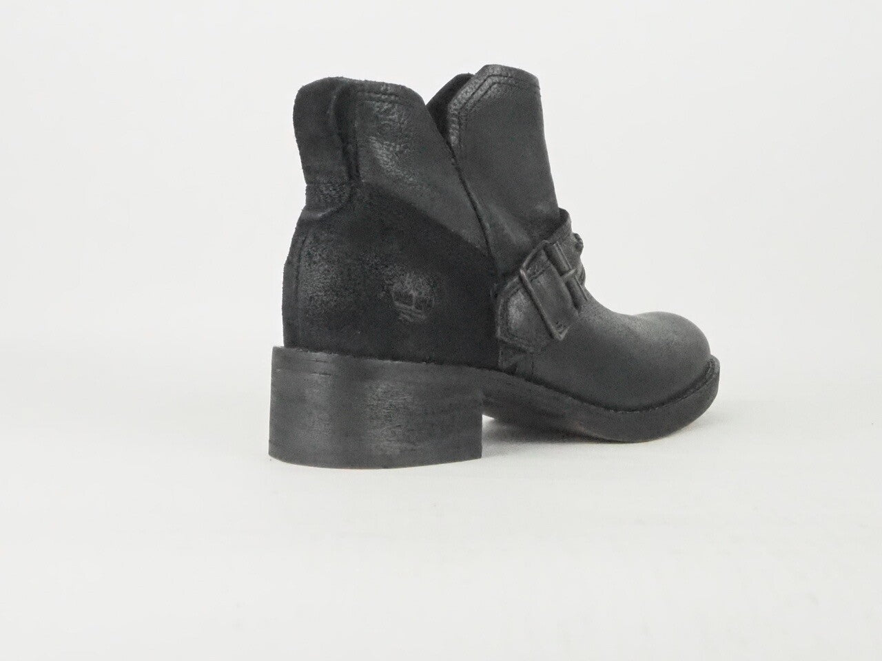 Womens Timberland Whitmore Chelsea A12JA Black Leather Ankle Boots 