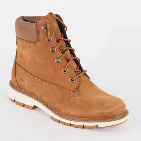 Womens Timberland Lucia Way A2E2J Brown Leather Lace Up Waterproof Walking Boots