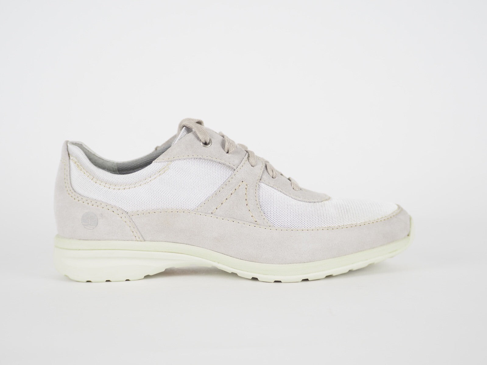 Womens Timberland Killington Park 14640 Lt Grey Leather Fabric Lace Up Trainers