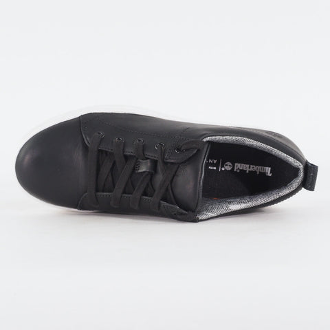 Womens Timberland Mayliss Ox A1IVU Black Leather Lace Up Low Top Casual Shoes