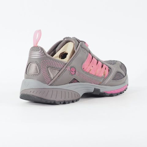Womens Timberland All Mountain Inferno Run Off 88636 Grey Mesh Lace Up Trainers