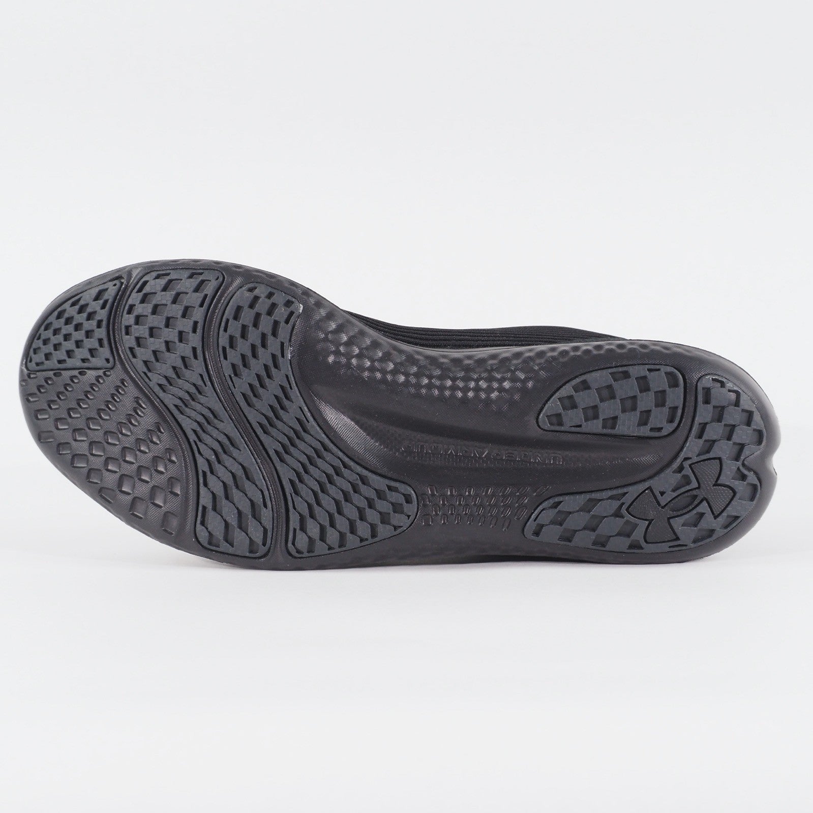 Mens Under Armour Charged Speed Swift Black Mesh Running Walking Lace Trainers