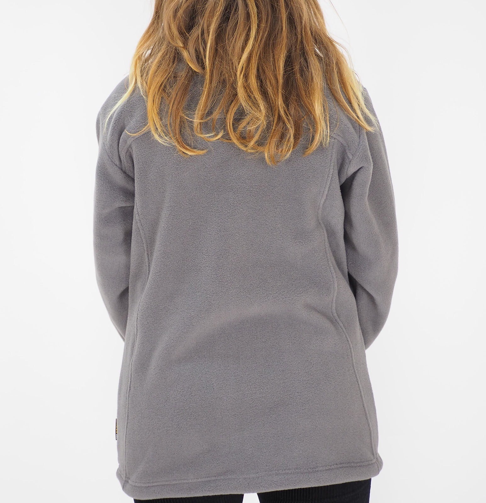 Womens Jack Wolfskin Regular 5008221 Dark Steel Sweatshirt Warm Zip Up Fleece