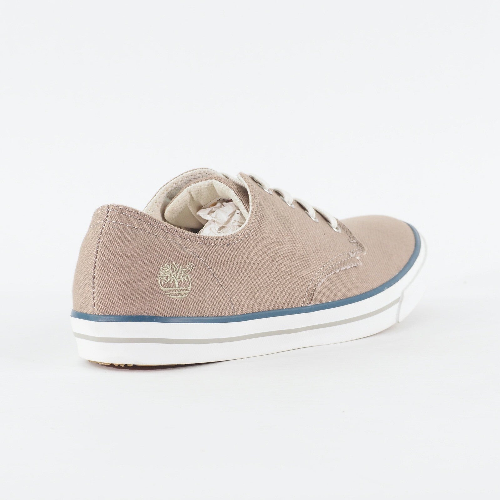 Mens Timberland EK Hookset 5259A Light Brown Canvas Lace Up Low Casual Shoes