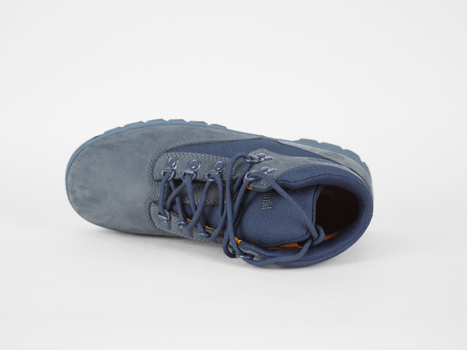 Juniors Timberland Euro Hiker A1718 Blue Leather Walking Hiking Chukka Boots