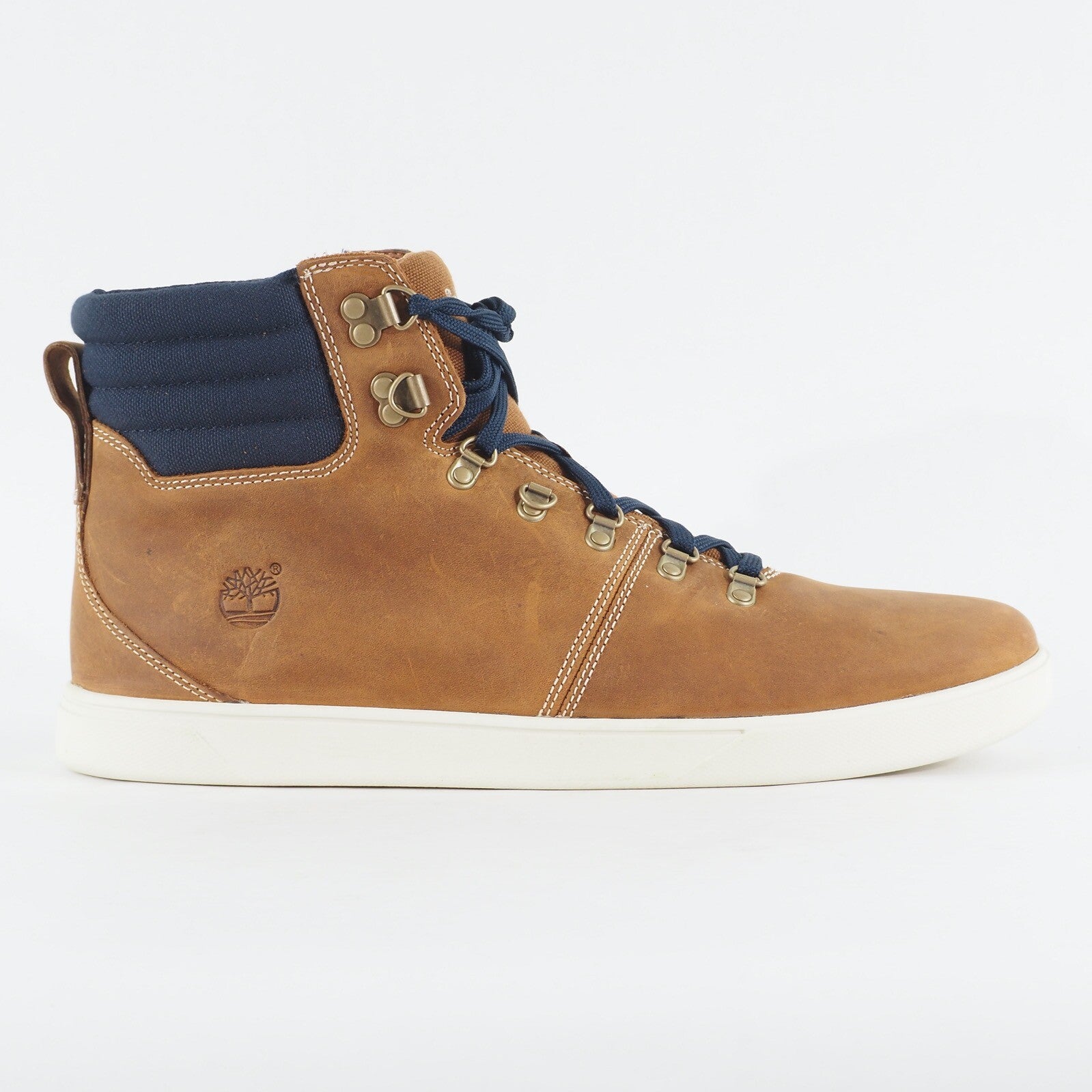 Mens Timberland EK Madbury Alpine 6749A Light Brown Leather Lace Up Casual Boots