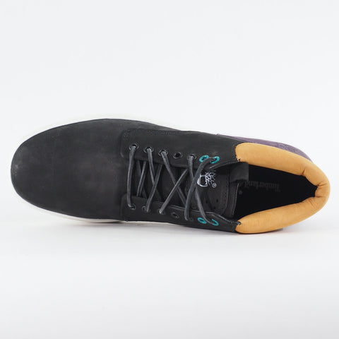 Mens Timberland Adventure 2.0 Cupsole A1J4I Black Leather Laced High Top Shoes