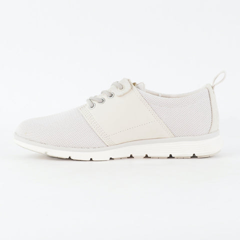 Womens Timberland Killingtion Ox A1HBA Off White Mesh Fabric Casual Shoes