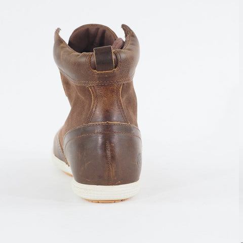 Womens Timberland Ballard Hiker Lift 8334R Leather Brown Lace Up Chukka Boots