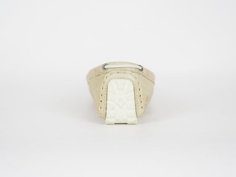 Womens Timberland Classic 27691 Beige Leather Casual Flat Shoes Mocassins