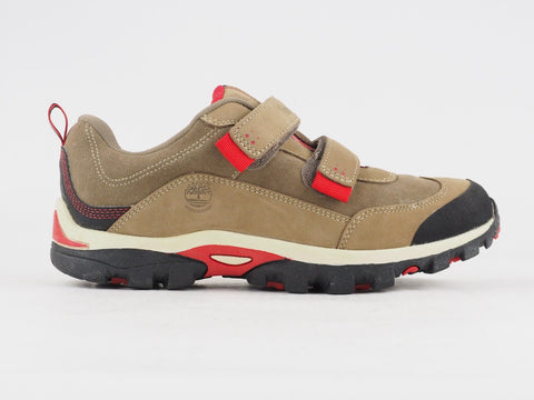 Juniors Timberland Hypetrail 59928 Beige Leather Walking Hiking Waterproof Shoes