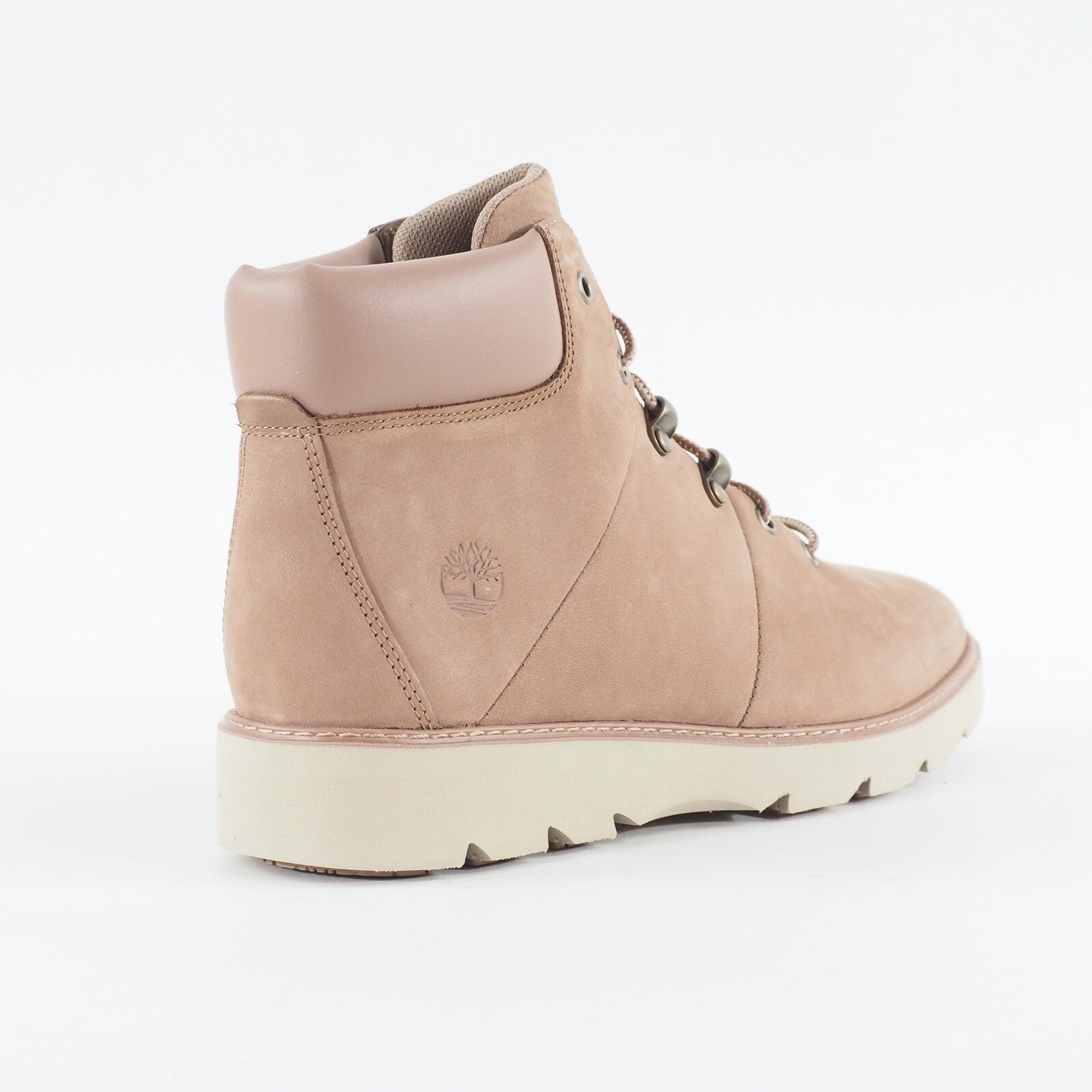 Womens Timberland Keeley Field Mid Hiker A264M Light Brown Nubuck Leather Boots