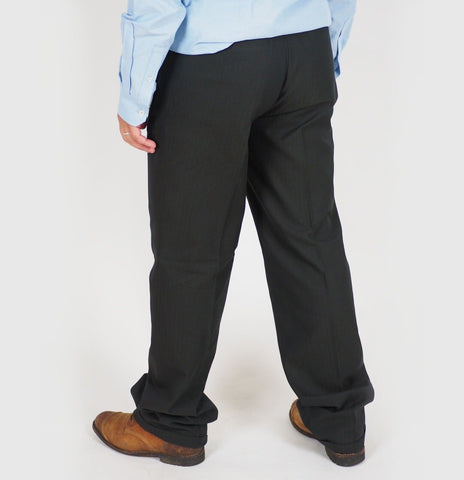 Mens The Original Ben Sherman MB5311L Elegant Dress Straight Leg Black Trousers