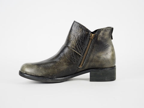 Womens Timberland EK A11EO Black / Gold Leather Casual Winter Chelsea Boots UK 4