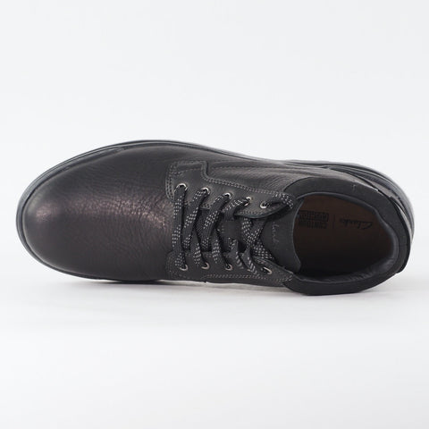 Mens Clarks Rockie Mid Gore Tex 28720 Black Leather Lace Up Casual Shoes