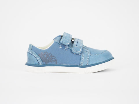 Kids Timberland Earthkeepers 3082A Light Blue Leather 2 Strap Casual Shoes