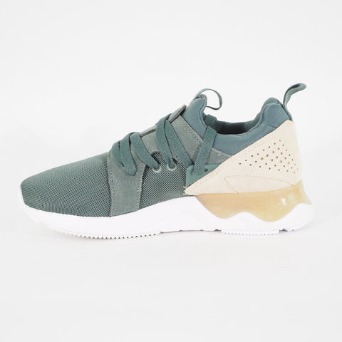 Adult Asics Gel Lyte V Sanze H817L Green Casual Lace Up Running Walking Trainers