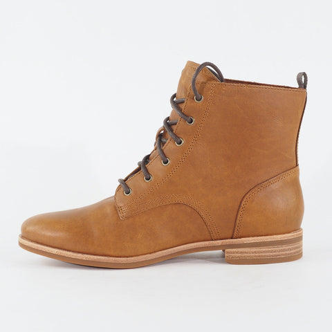 Womens Timberland Somers Falls A21EZ Tan Leather Lace Up Casual Ankle Boots