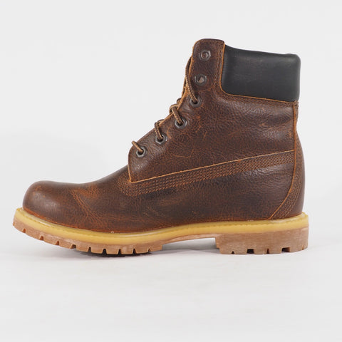 Womens Timberland 6 Inch Premium A1TLM Tan Leather Lace Casual Walking Boots