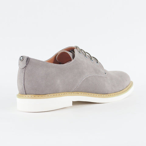 Mens Peter Werth Pegg Derby P1R14020 Medium Grey Suede Lace Up Formal Shoes