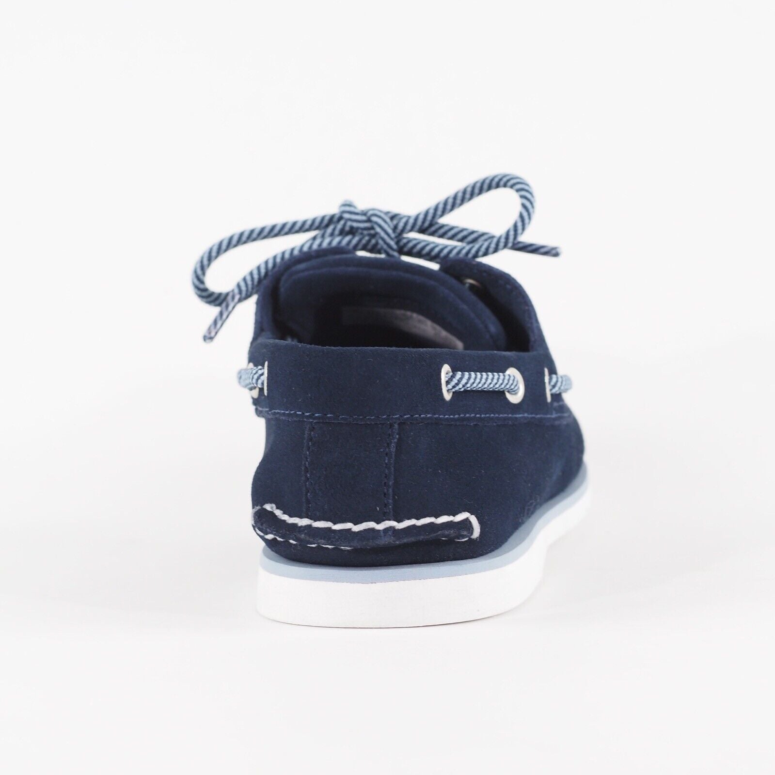 Mens Timberland Classic Boat 2 Eye A43VS Navy Casual Leather Lace Walking Shoes