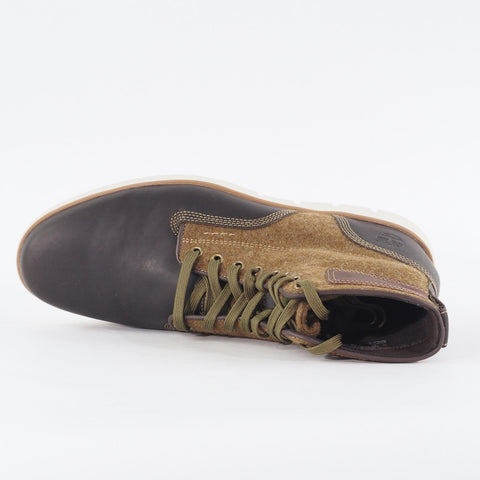 Mens Timberland Bradtreet MM A17JT Brown Leather Casual Walking Lace Up Boots