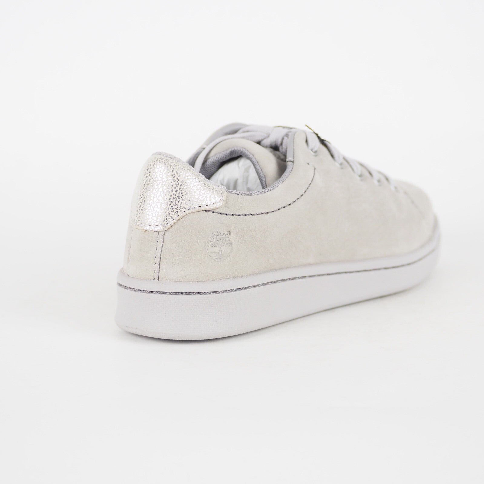 Womens Timberland Dashiell Oxford A17RW Sleet Grey Leather Casual Trainers 