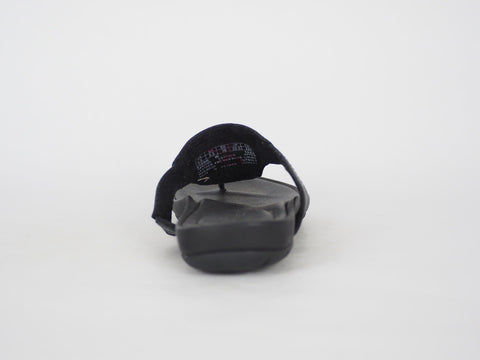 Womens Timberland EK 8108R Black Leather Sliders Casual Summer Thong Flip Flops