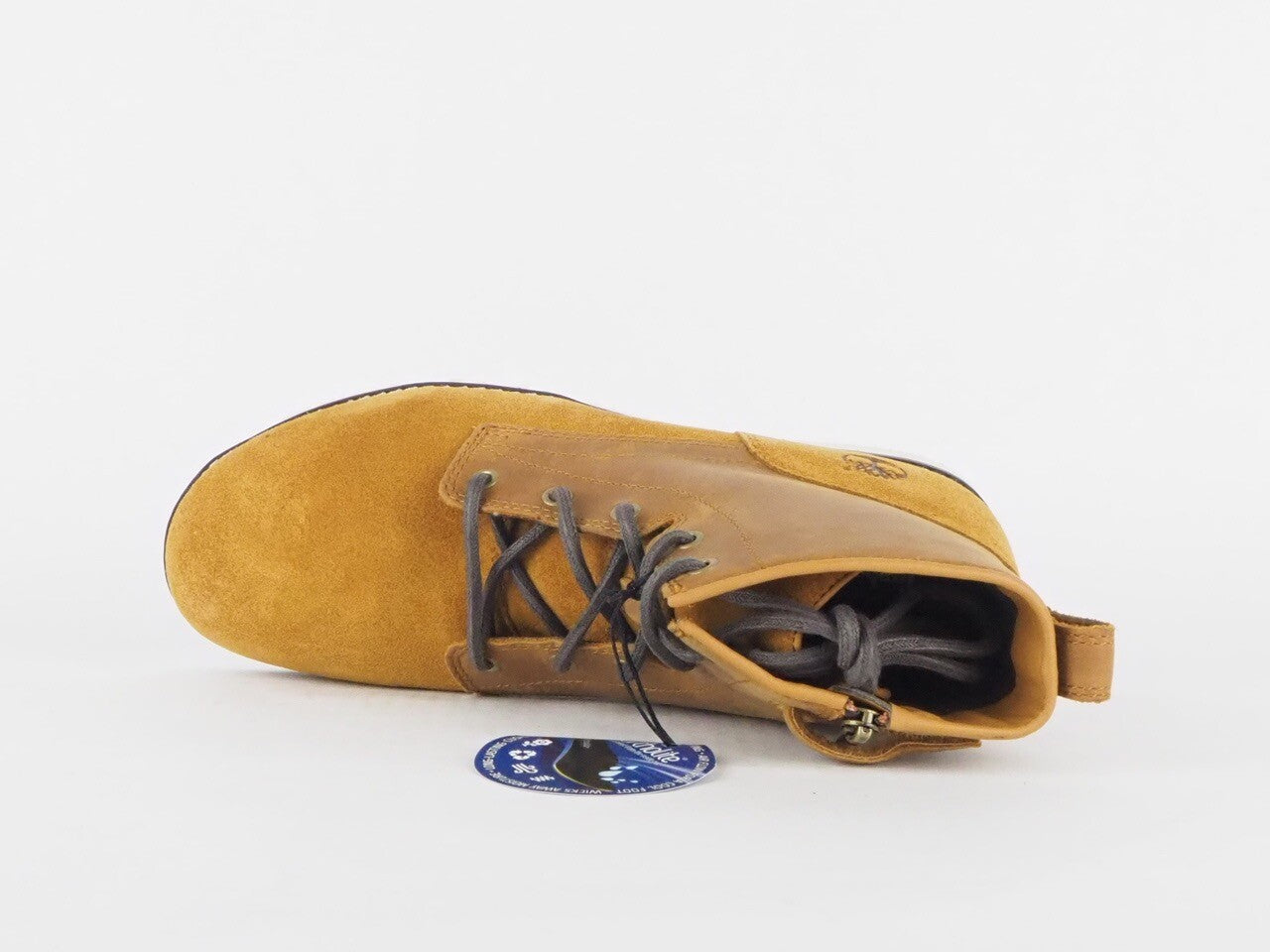 Junior Boys Timberland Newmarket Lace A1CEE Leather Brown Casual Walking Boots