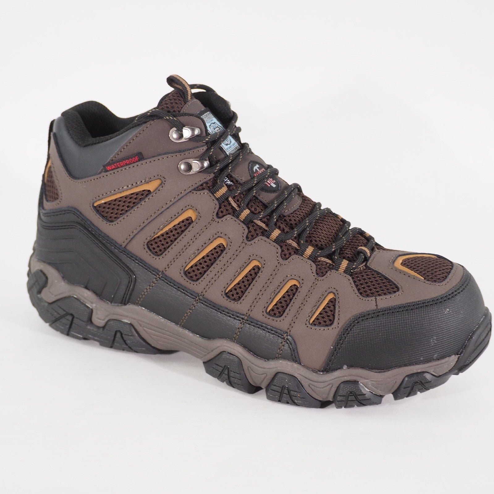 Mens Skechers Blais Bixford 77054 Waterproof Steel Toe Cap Safety Work Boots 