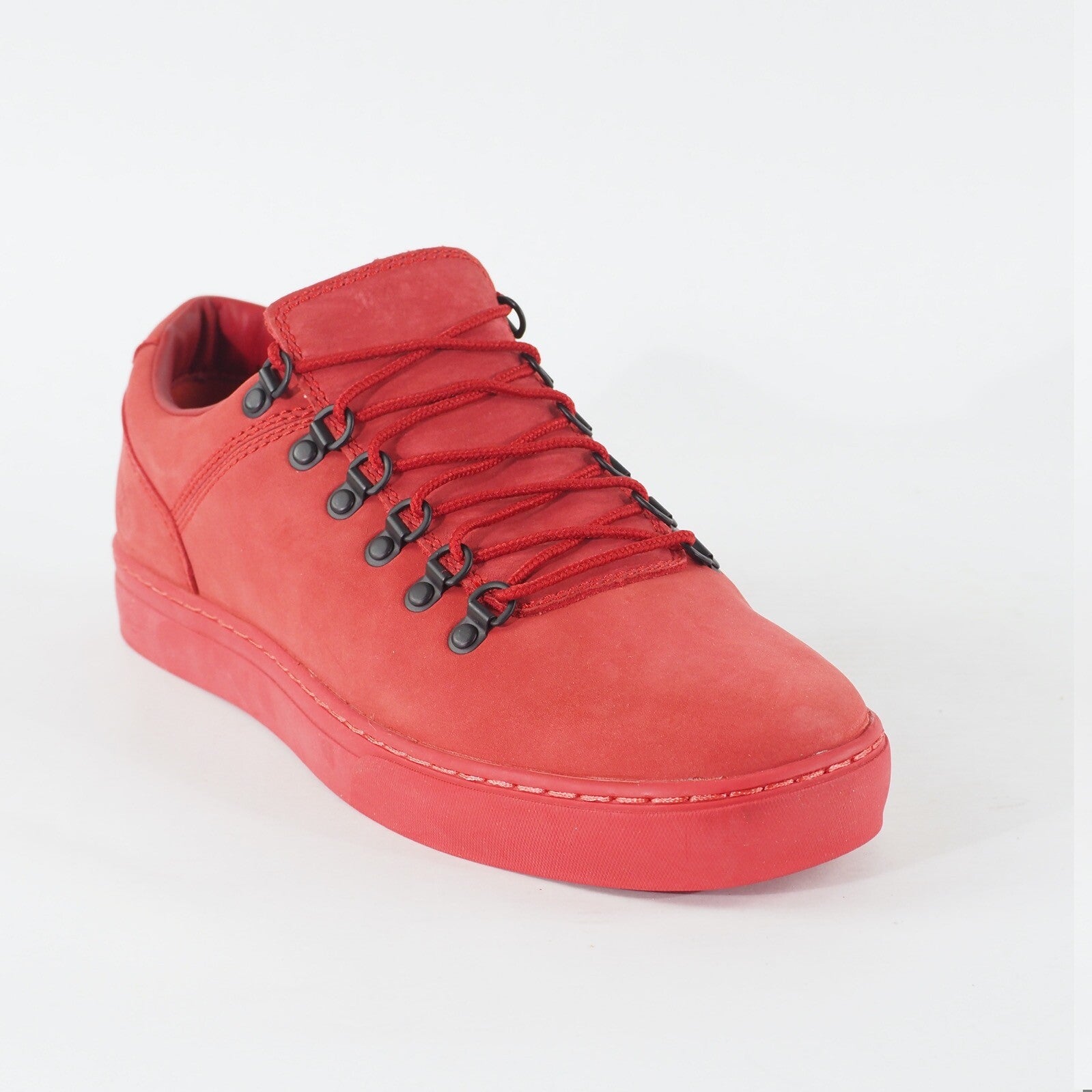 Mens Timberland Adventure 2.0 Cupsole A17ME Chili Red Leather Lace Casual Shoes