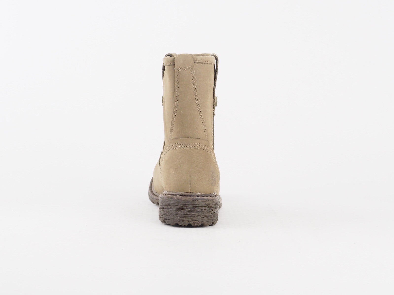 Womens Timberland Earthkeepers 8568A Taupe Leather Pull On Waterproof Boots