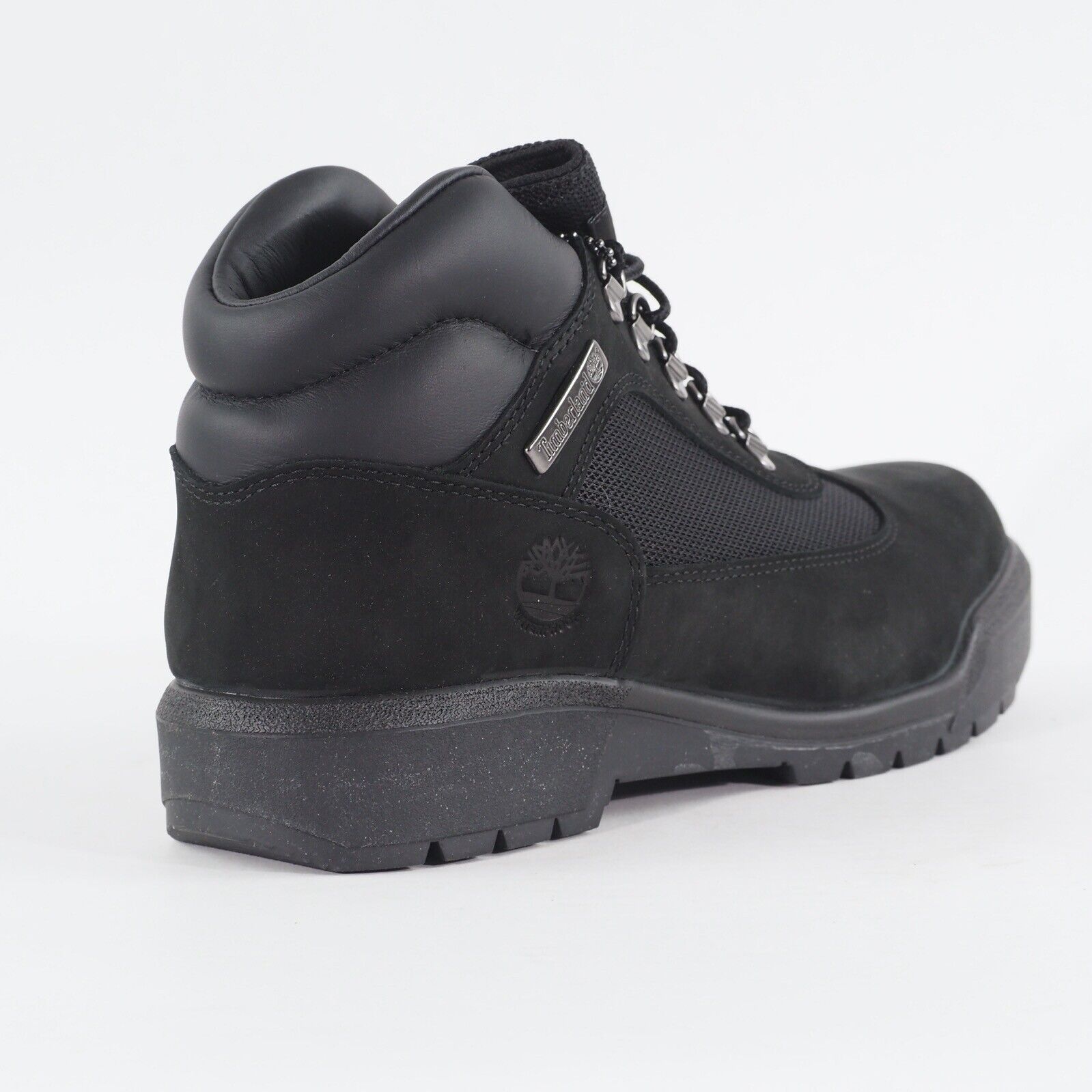 Mens Timberland Field Waterproof A1A12 Black Leather Casual Walking Chukka Boots