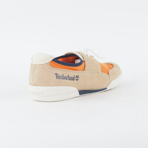 Mens Timberland TBL 30 67563 Tan Orange Leather Mesh Lace Up Casual Shoes 