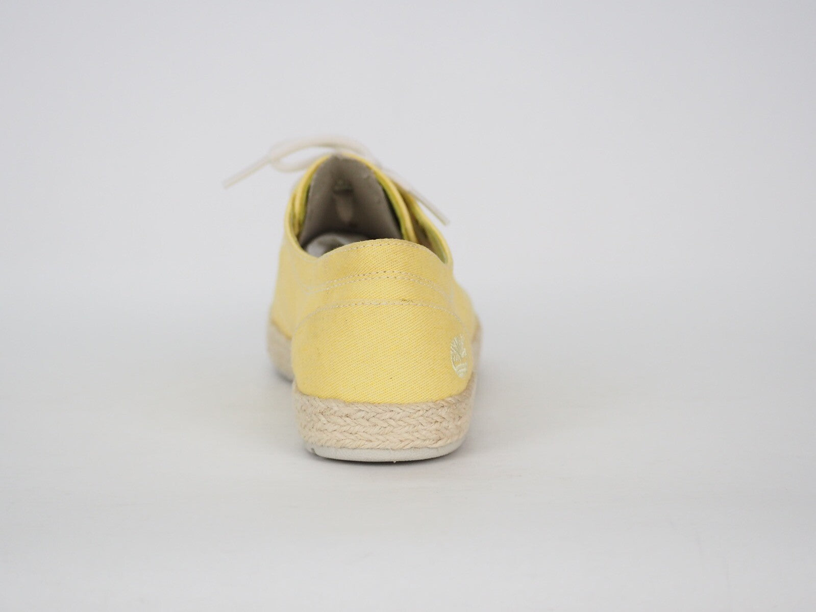 Womens Timberland Cascobay Juteox A1FXB Yellow Light Casual Lace Up Low Trainers