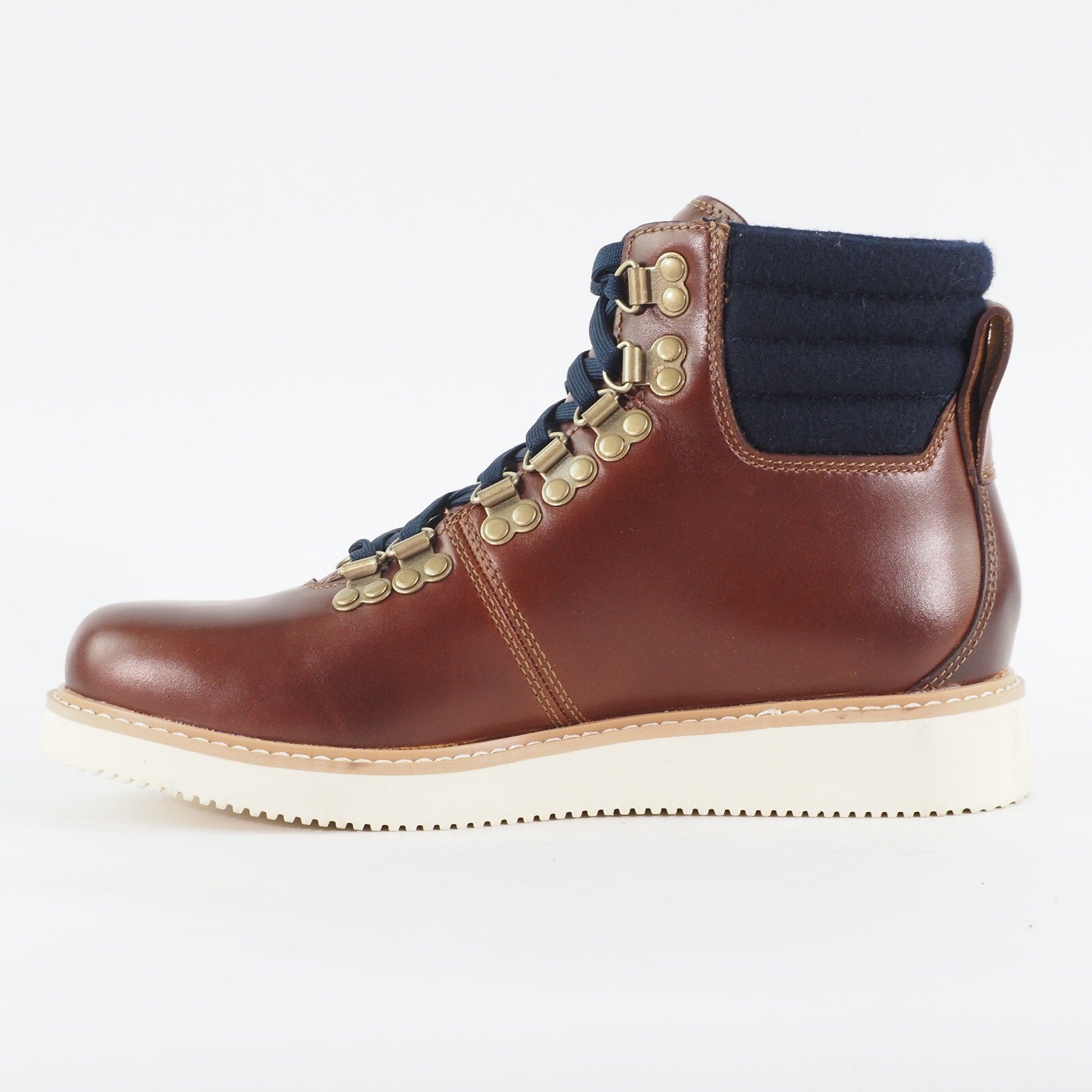 Mens Timberland Abington GTX 6621A Dark Brown Leather Lace Up Walking Boots