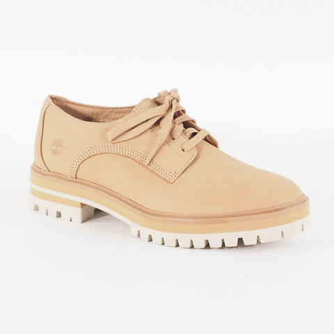 Womens Timberland London Square Oxford A29YZ Light Brown Leather Casual Shoes