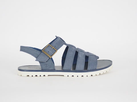Womens Timberland Knowlwood A146Y Blue T Bar Casual Summer Strappy Sandals