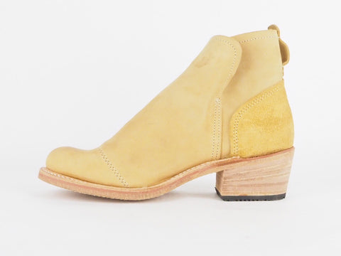 Womens Timberland Coulter Beige 8654A Leather Pull On Ladies Boots Made In USA